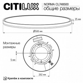 Накладной светильник Citilux Norma CL748500 в Перми - perm.ok-mebel.com | фото 11