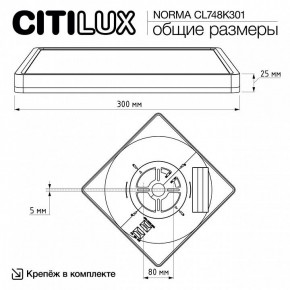 Накладной светильник Citilux Norma CL748K301 в Перми - perm.ok-mebel.com | фото 11