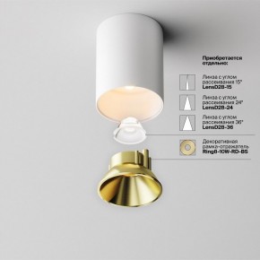 Накладной светильник Maytoni Alfa LED C064CL-8W2.7K-RD-WB в Перми - perm.ok-mebel.com | фото 3