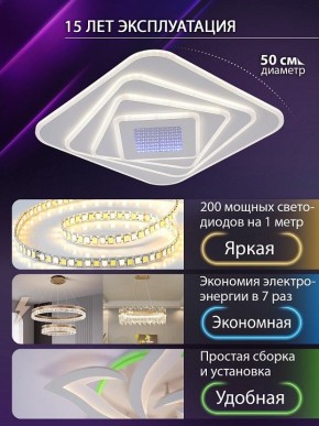 Накладной светильник Natali Kovaltseva PALACE LED LAMPS 81112/4C в Перми - perm.ok-mebel.com | фото 5