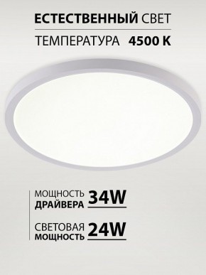 Накладной светильник Natali Kovaltseva PLAIN LED LAMPS 81113/3C в Перми - perm.ok-mebel.com | фото 3