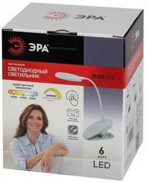 Настольная лампа офисная Эра  NLED-513-6W-W в Перми - perm.ok-mebel.com | фото 7