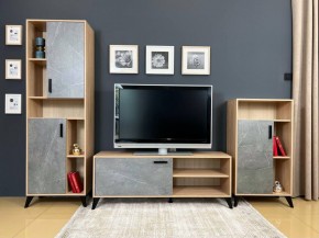 ОСКАР TRIO Гостиная (дуб золотой/каспий темный) в Перми - perm.ok-mebel.com | фото 2
