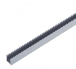 Планка торцевая "П" 4 мм для стеновой панели (алюминий) в Перми - perm.ok-mebel.com | фото 1