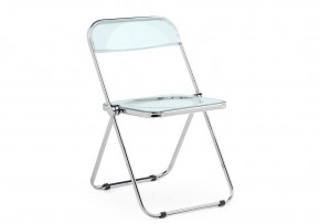 Пластиковый стул Fold складной clear gray-blue в Перми - perm.ok-mebel.com | фото