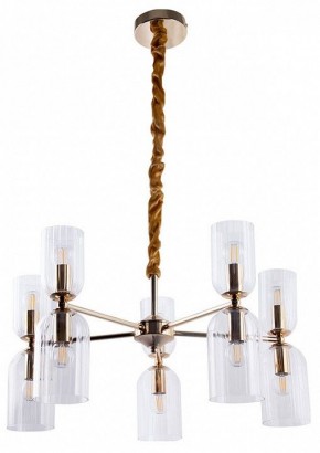 Подвесная люстра Arte Lamp Charm A1623LM-10GO в Перми - perm.ok-mebel.com | фото