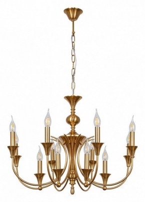 Подвесная люстра Arte Lamp Collinetta A4094LM-12PB в Перми - perm.ok-mebel.com | фото 2