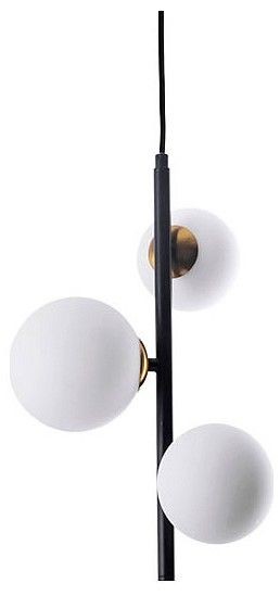 Подвесная люстра Arte Lamp Gemini A2243SP-3BK в Перми - perm.ok-mebel.com | фото