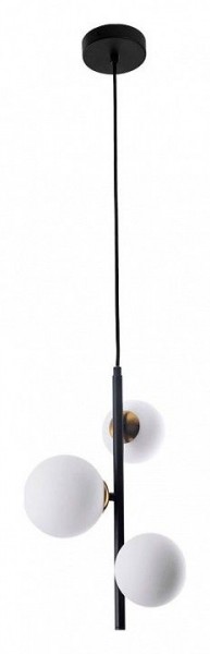 Подвесная люстра Arte Lamp Gemini A2243SP-3BK в Перми - perm.ok-mebel.com | фото 2