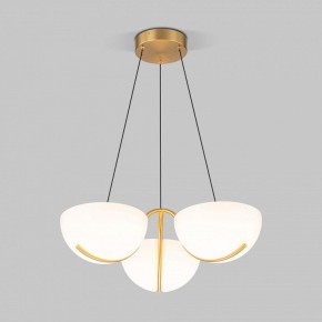 Подвесная люстра Eurosvet Emisfero 50083/3 LED золото в Перми - perm.ok-mebel.com | фото 2