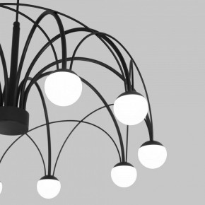 Подвесная люстра Eurosvet Ragno 90034/10 LED черный в Перми - perm.ok-mebel.com | фото 6