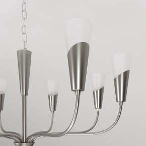Подвесная люстра Eurosvet Rhyton 60167/8 никель в Перми - perm.ok-mebel.com | фото 8