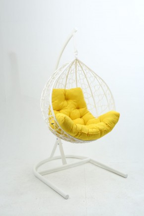 Подвесное кресло Бароло (белый/желтый) в Перми - perm.ok-mebel.com | фото