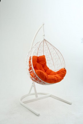 Подвесное кресло Бароло (белый/оранжевый) в Перми - perm.ok-mebel.com | фото
