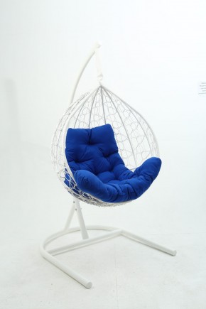 Подвесное кресло Бароло (белый/синий) в Перми - perm.ok-mebel.com | фото