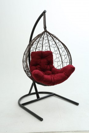 Подвесное кресло Бароло (коричневый/бордо) в Перми - perm.ok-mebel.com | фото