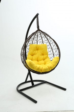 Подвесное кресло Бароло (коричневый/желтый) в Перми - perm.ok-mebel.com | фото
