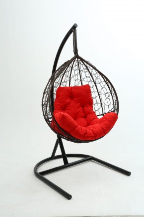 Подвесное кресло Бароло (коричневый/красный) в Перми - perm.ok-mebel.com | фото