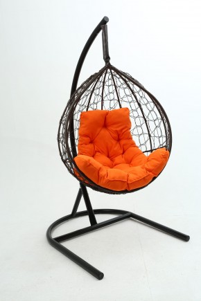 Подвесное кресло Бароло (коричневый/оранжевый) в Перми - perm.ok-mebel.com | фото