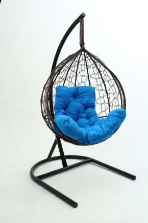 Подвесное кресло Бароло (коричневый/синий) в Перми - perm.ok-mebel.com | фото