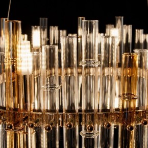 Подвесной светильник Arte Lamp Crystalla A4111LM-16GO в Перми - perm.ok-mebel.com | фото 6