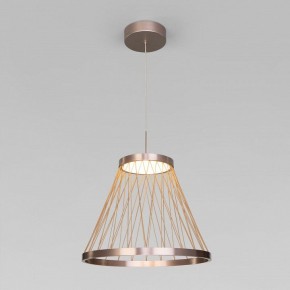 Подвесной светильник Eurosvet Cesta 40016/1 LED коричневый в Перми - perm.ok-mebel.com | фото 2