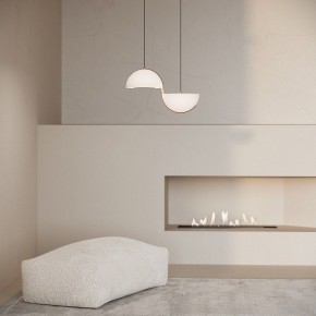 Подвесной светильник Eurosvet Emisfero 50083/2 LED золото в Перми - perm.ok-mebel.com | фото 2
