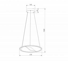 Подвесной светильник Eurosvet Occhio 40026/1 LED серый в Перми - perm.ok-mebel.com | фото 5