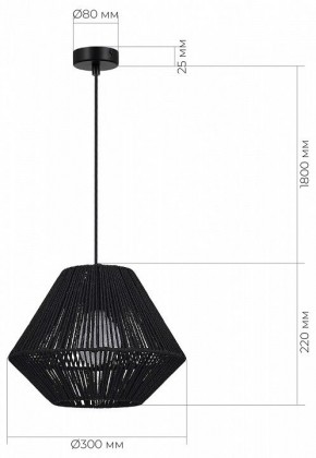 Подвесной светильник EVOLUCE ETTAN SLE6025-403-01 в Перми - perm.ok-mebel.com | фото 5