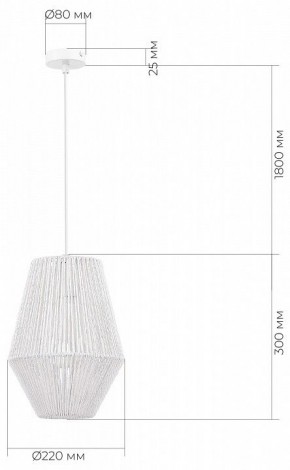 Подвесной светильник EVOLUCE ETTAN SLE6025-513-01 в Перми - perm.ok-mebel.com | фото 6