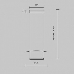 Подвесной светильник Maytoni Ambience MOD280PL-L23B3K1 в Перми - perm.ok-mebel.com | фото 4