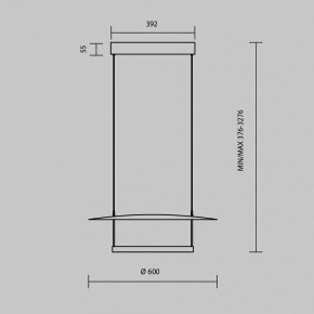 Подвесной светильник Maytoni Ambience MOD280PL-L30B3K1 в Перми - perm.ok-mebel.com | фото 4