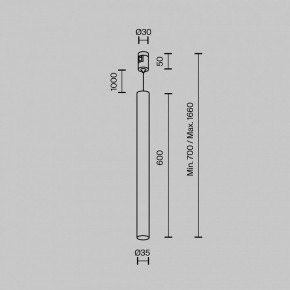 Подвесной светильник Maytoni Focus Led TR156-1-5W3K-BS в Перми - perm.ok-mebel.com | фото 4