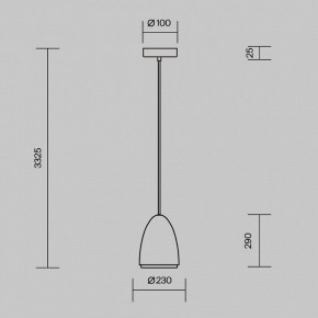 Подвесной светильник Maytoni Pilastro MOD430PL-01CM в Перми - perm.ok-mebel.com | фото 5