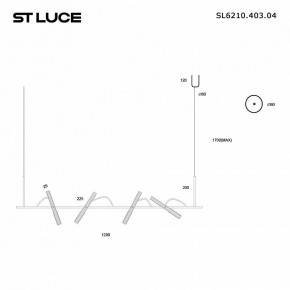 Подвесной светильник ST-Luce LILT SL6210.403.04 в Перми - perm.ok-mebel.com | фото 2