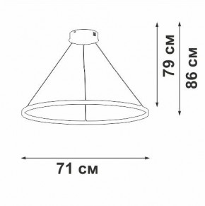 Подвесной светильник Vitaluce V2516 V2516-8/3S в Перми - perm.ok-mebel.com | фото 3