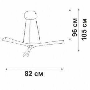 Подвесной светильник Vitaluce V2708 V2708-9/3S в Перми - perm.ok-mebel.com | фото 3