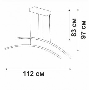 Подвесной светильник Vitaluce V2709 V2709-1/2S в Перми - perm.ok-mebel.com | фото 3