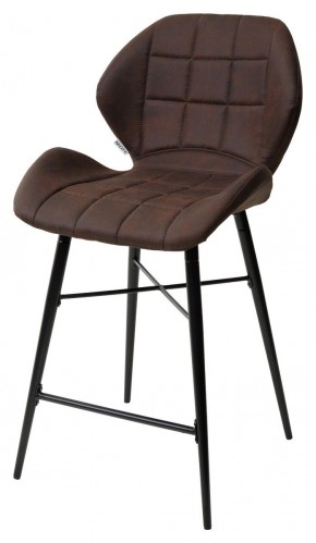 Полубарный стул MARCEL COWBOY-#800 темно-коричневый (H=65cm), ткань микрофибра М-City в Перми - perm.ok-mebel.com | фото