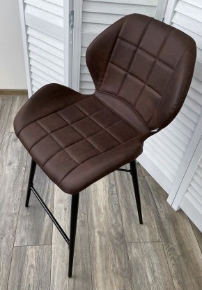 Полубарный стул MARCEL COWBOY-#800 темно-коричневый (H=65cm), ткань микрофибра М-City в Перми - perm.ok-mebel.com | фото 3
