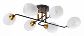 Потолочная люстра Arte Lamp Andrea A8141PL-6BK в Перми - perm.ok-mebel.com | фото