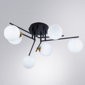 Потолочная люстра Arte Lamp Gemini A2243PL-6BK в Перми - perm.ok-mebel.com | фото 2