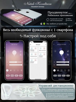 Потолочная люстра Natali Kovaltseva COBRA LED LAMPS 81121/7C в Перми - perm.ok-mebel.com | фото 7