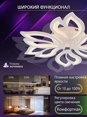 Потолочная люстра Natali Kovaltseva FORTUNA LED LAMPS 81107/6C в Перми - perm.ok-mebel.com | фото 6