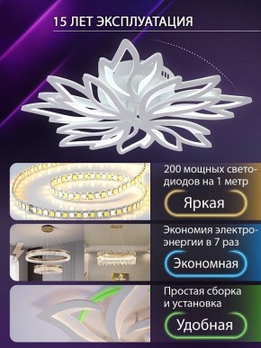 Потолочная люстра Natali Kovaltseva RIF LED LAMPS 81118/6C в Перми - perm.ok-mebel.com | фото 5