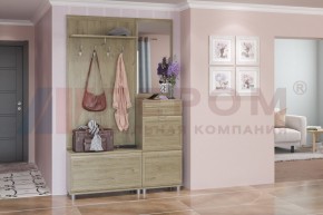 Прихожая Мелисса композиция 8 (Гикори Джексон светлый) в Перми - perm.ok-mebel.com | фото