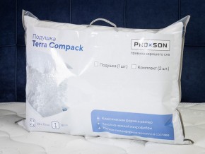PROxSON Комплект подушек Terra Compack (Микрофибра Полотно) 50x70 в Перми - perm.ok-mebel.com | фото 10