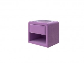 PROxSON Тумба Cube (Ткань: Велюр Shaggy Lilac) 52x41 в Перми - perm.ok-mebel.com | фото