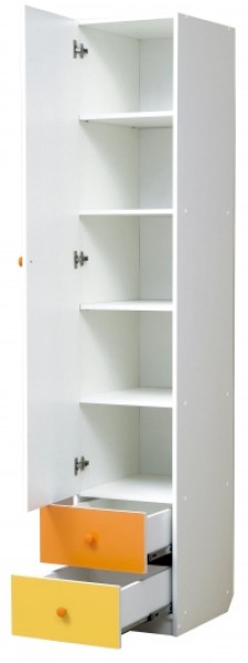 Шкаф 1-но дверный с ящиками Радуга (400) в Перми - perm.ok-mebel.com | фото 2