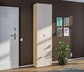 Шкаф 2 дверный Афина СБ-3312 (Дуб винченца/Кашемир серый) в Перми - perm.ok-mebel.com | фото
